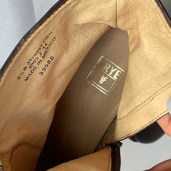 Frye Women's Ankle Boots in Dark Brown - Picture 12 of 12